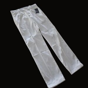Nike Golf Men's Pants White Dri-FIT Standard Fit 833194-100 28x32